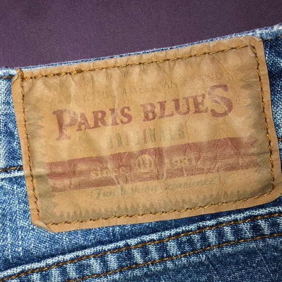 paris blues originals medium wash denim shorts - Picture 4 of 6